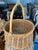 1970s Large Gourd Basket With Handle For Sale - Image 11 of 11