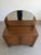 Wood 1940s Art Deco Oak Cabinet With Arched Mirror For Sale - Image 7 of 12
