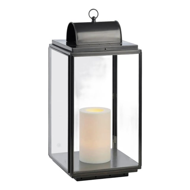 Tekna Penrose on 230v Candle Light With Dark Bronze Finish and Clear Glass For Sale