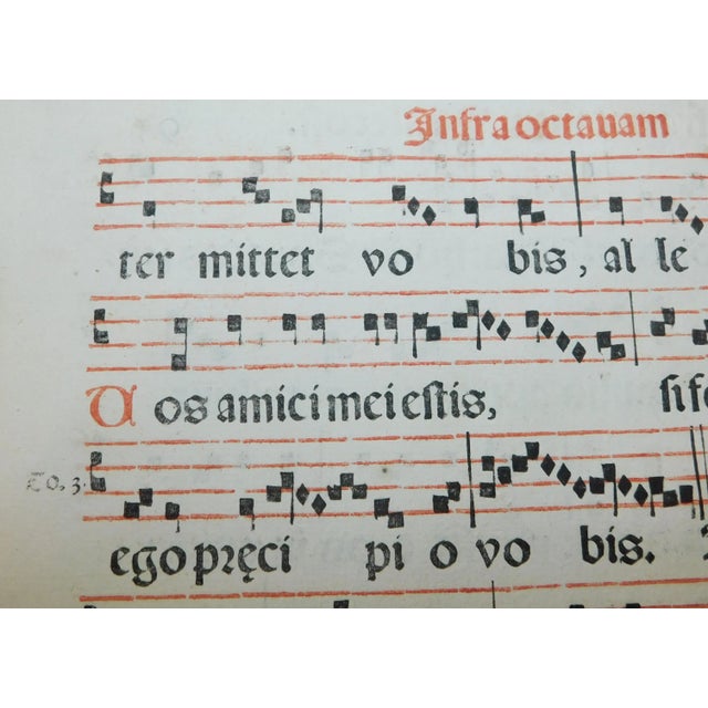 Religious 18th Century Illuminated Manuscript For Sale - Image 3 of 7