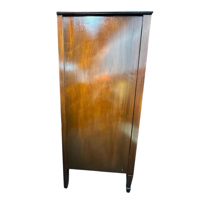 1930s Vintage Kindel Grand Rapids Mahogany 5-Drawer French Louis XVI Style For Sale - Image 5 of 11