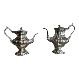 Victorian Sheffield Silverplate Tea & Coffee Service - James Dixon & Sons