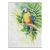 Late 20th Century Barbara Mock Parrot Watercolor Painting For Sale