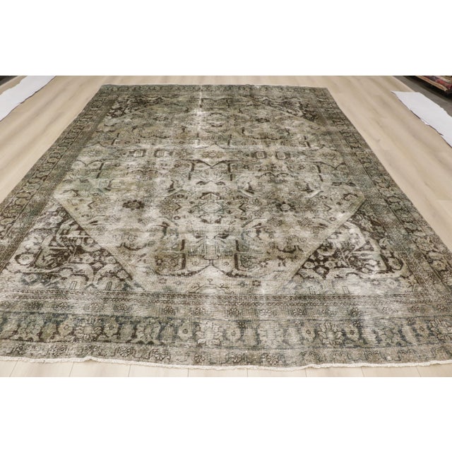 Late 19th Century Persian Mahal Rug, 09'00 X 12'02 For Sale - Image 14 of 14
