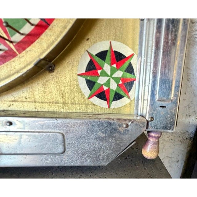 1930s 1930s Lindstroms Gold Star Metal Game Board For Sale - Image 5 of 8