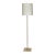 Baker Modern Satin Brass Floor Lamp Prototype For Sale