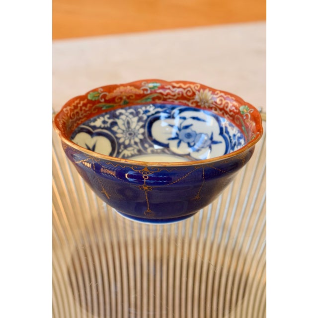 Japanese Japanese Edo Period Imari Porcelain Bowl For Sale - Image 3 of 6
