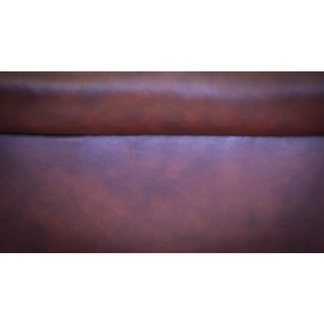 Leather Armchair with Cusion Back from George Smith, 2010s For Sale - Image 11 of 18