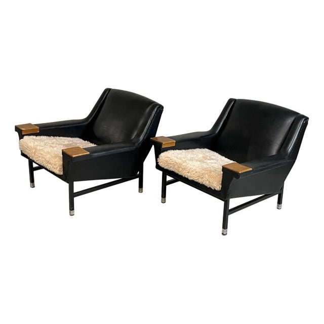 Scandinavian Lounge Chairs, 1960s, Set of 2 For Sale - Image 10 of 10