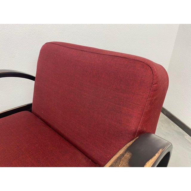 1980s Art Deco Style Armchairs, 1980s, Set of 2 For Sale - Image 5 of 12