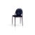Contemporary Deep Purple Balzaretti Chair with Moiré Pattern by Daniel Nikolovski & Danu Chirinciuc for KABINET, 2019 For Sale - Image 3 of 10