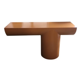 J Wade Beam console table for Brueton Cantilever style For Sale