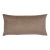 Schumacher Dixon Mohair 24" Lumbar Pillow In Driftwood For Sale