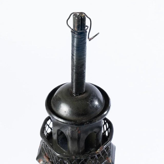 Metal Late 20th Century Wire Eiffel Tower For Sale - Image 7 of 7