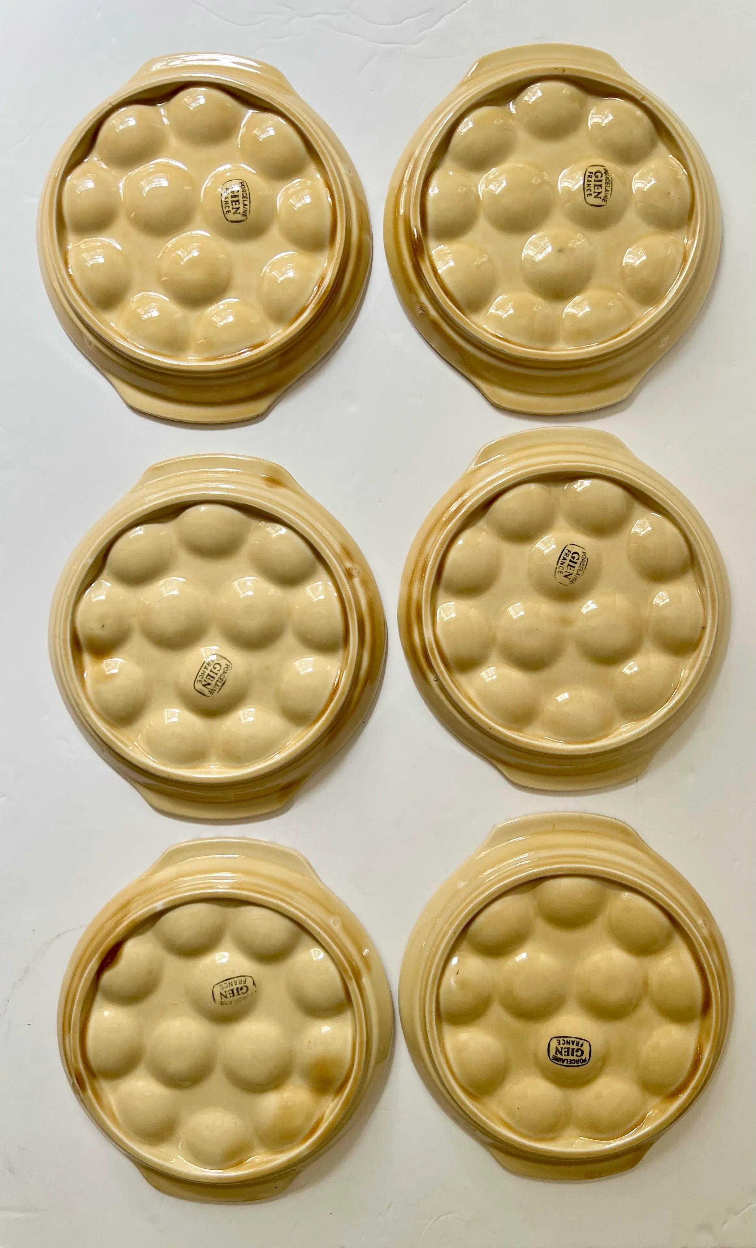 Lot De 6 Porte-couteaux Escargot Vintage – Déco De Table Rétro