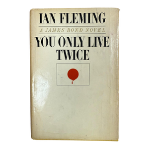 1964 James Bond You Only Live Twice Hardcover Book Ian Fleming