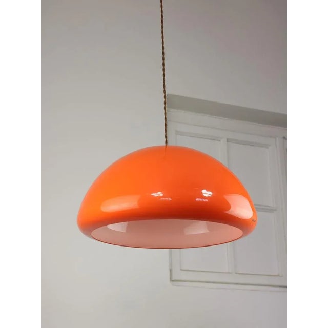 Mid-Century Modern Cabras Lamp by Luigi Massoni for Guzzini (Rare Large), 1960s For Sale - Image 10 of 18