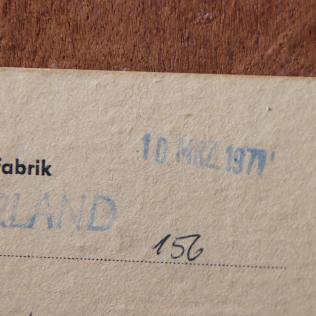 Brutalist Oak 2-Door Sideboard, Germany, 1970s For Sale - Image 10 of 11