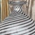 Vintage Signed Op Art Black & White Swirl Art Glass Vase For Sale - Image 11 of 13
