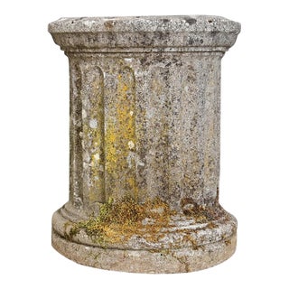 English 19th Century Cast Stone Column For Sale