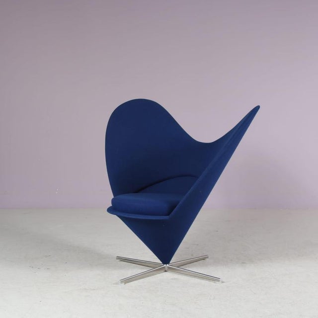 Heart Cone Chair by Verner Panton for Vitra, Germany For Sale - Image 3 of 11