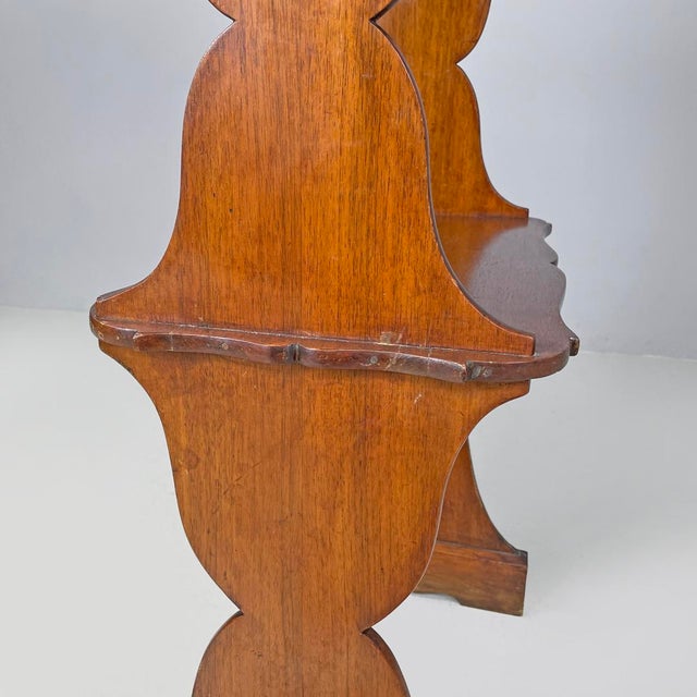Art Nouveau Italian Wooden Bookshelf, 1900s For Sale - Image 17 of 18