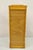Antique Arts & Crafts Oak & Maple Tambour Shutter Door Lectern Filing Cabinet For Sale - Image 11 of 12