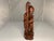 Antique Carved Rosewood Chinese God of Longevity Figurine For Sale - Image 4 of 10
