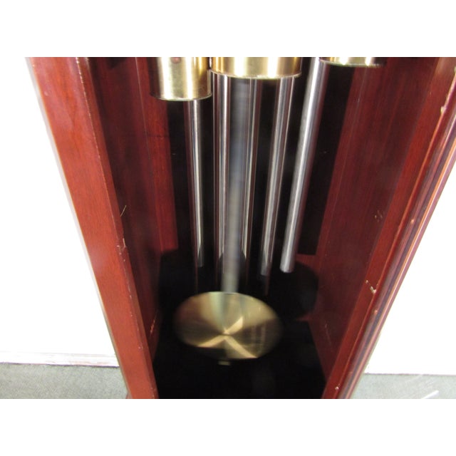 Wood Herschedes Mahogany Cased Grandfathers Clock For Sale - Image 7 of 8
