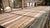 1890s Multicolor Stripe Minimalist Antique American Hooked Rug 4'6" X 7'4" Handknotted Wool Carpet For Sale - Image 9 of 10