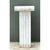 Hollywood Regency Vintage Ionic Style Marble Pedestal For Sale - Image 3 of 12