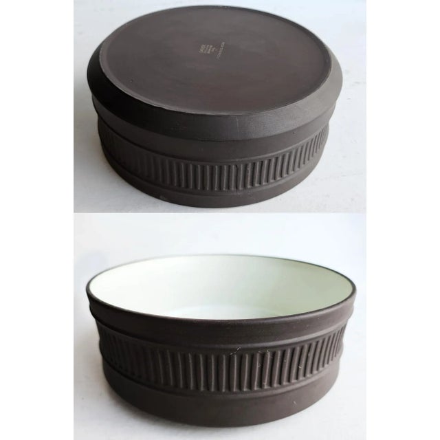 1960s Dansk Flamestone Jens Quistgaard 2 Qt. Bee Hive Covered Casserole Dish and Warmer, 3 Piece Set For Sale In Miami - Image 6 of 11