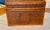 Late 20th Century Bamboo Wooden Storage Box With Woven Handles, Hand Carved For Sale - Image 5 of 11
