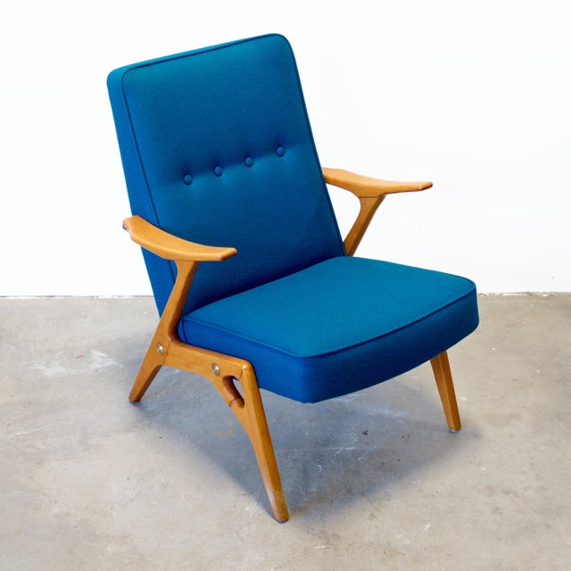 Mid-Century Modern 1960s Swedish Teak Armchair Attributed to Inge Andersson for Bröderna Andersson For Sale - Image 3 of 11