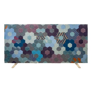 Missoni for Saporiti Italia Tapestry Floor Screen For Sale
