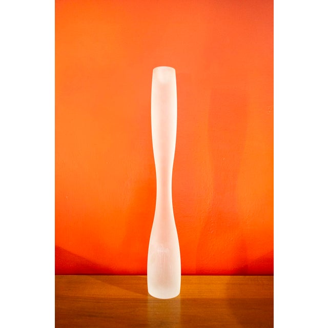 1990s Glass Marcel Candleholder by Timo Sarpaneva for Iittala, 1994 For Sale - Image 5 of 5