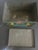 This is an interesting Russian Tin Box that held caramel candies. It has beautiful colors and designs and lettering in the...