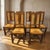 Brutalist Brutalist Dining Chairs in Straw and Ash Wood, France, 1950s, Set of 6 For Sale - Image 3 of 5
