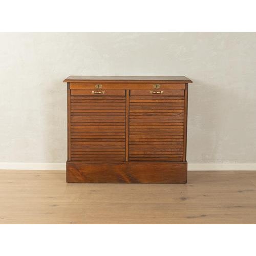 Art Deco Roller Shutter Cabinet For Sale - Image 4 of 14