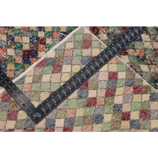 Vintage Turkish Sivas Rug, 04'00 X 08'09 For Sale In Dallas - Image 6 of 10