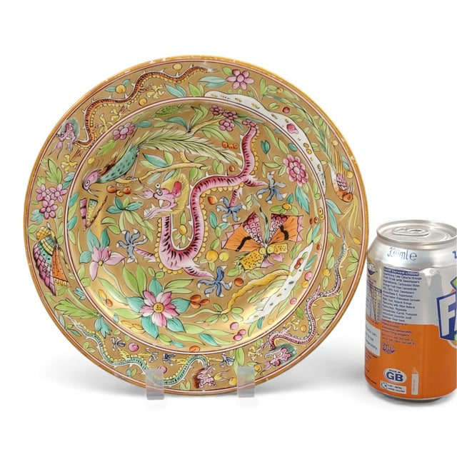 Chinoiserie Plate by C.J. Mason, 1815-1820 For Sale - Image 12 of 13