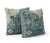 Mid-Century Modern Turkish Wool Rug Pillow Cover 20'' X 20'' - Set of Two For Sale - Image 3 of 4