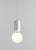 Aballs T Me White Suspension Lamp by Jaime Hayon for Parachilna For Sale - Image 4 of 12