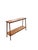 1950s Vintage Stitched Leather and Oak Shelf by Jacques Adnet, 1950s For Sale - Image 5 of 15
