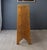Rustic Farmhouse Bucket Bench Bookshelf With Ogee Arched Bracket Feet For Sale - Image 15 of 16