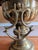 Mid 20th Century Large Vintage Turkish Brass Mangel – Ornamental Decorative Vessel For Sale - Image 5 of 6