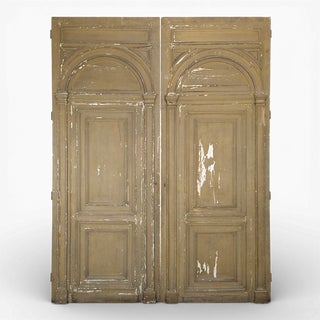 Late 19th Century Wood-Paneled Doors, Set of 2 For Sale