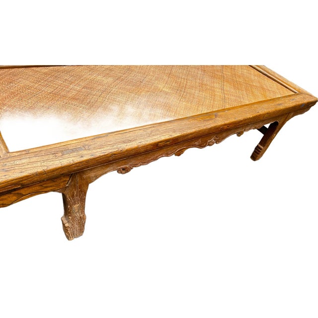 Wood Antique Day Bed From a Chinese Scholar Studio For Sale - Image 7 of 14