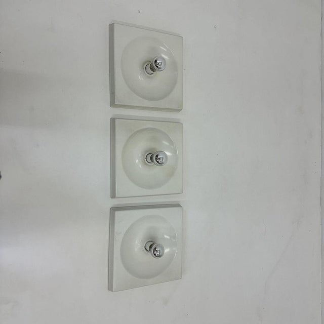 Quadro Wall Lamps from Schönbuch, 1970s, Set of 3 For Sale - Image 8 of 18