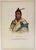 Mid 19th Century "O-Hya-Wa-Mince-Kee, "Chippewa Chief" McKenney & Hall Hand Painted Litho c.1843 For Sale - Image 5 of 10
